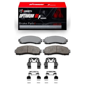 Ford Explorer Sport Brake Pads - Front - R1 Concepts - Optimum OE - `01-`02